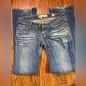 BKE Women's Denim Bootcut Jeans